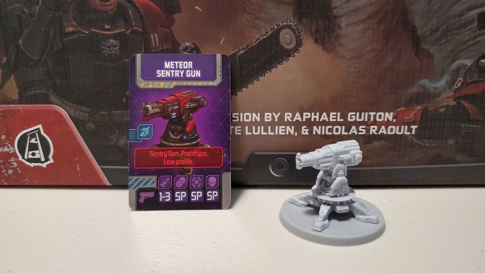 Zombicide Invader Black Ops Meteor Sentry Gun