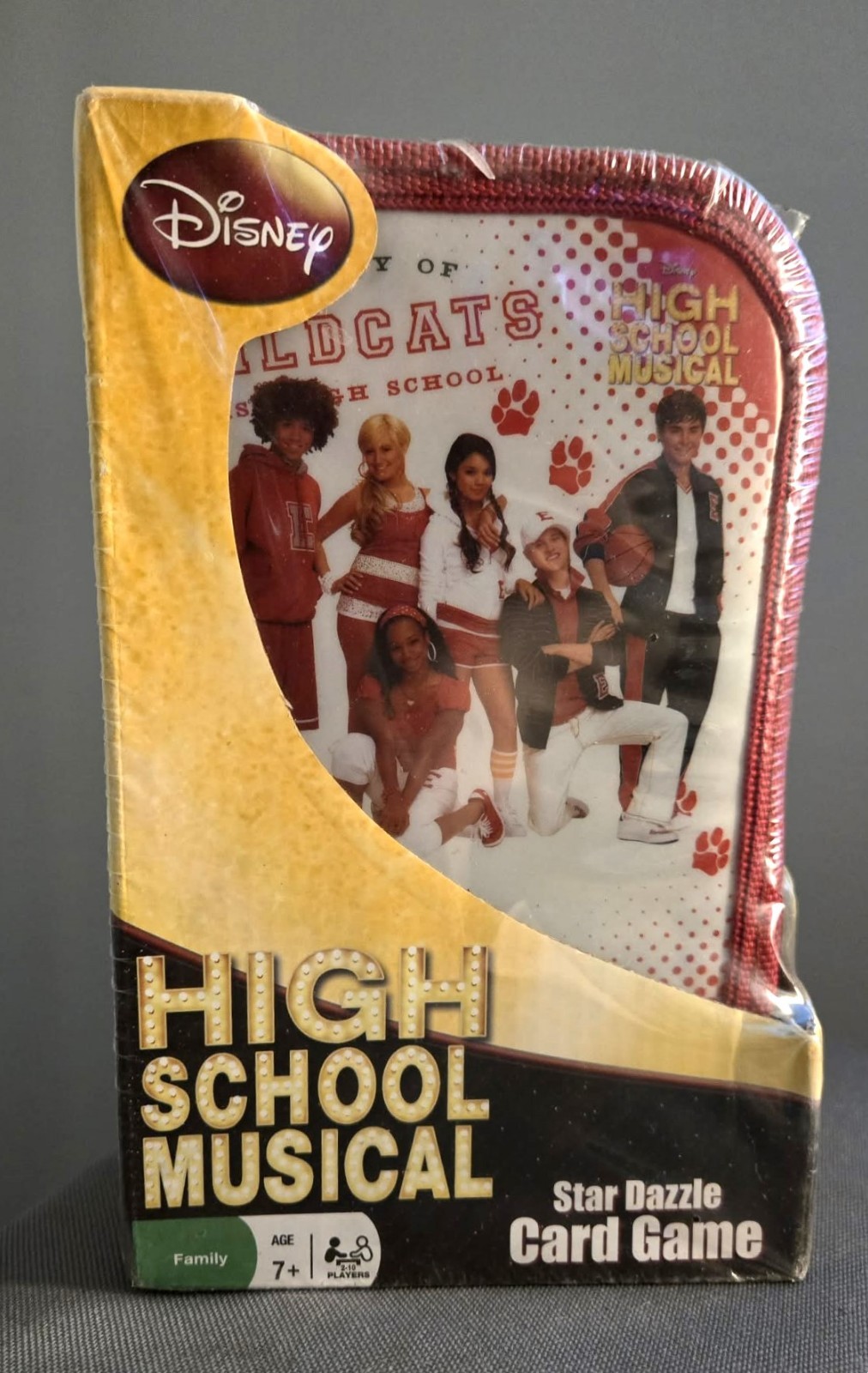Sealed High School Musical Star Dazzle Card Game in Zipper Bag