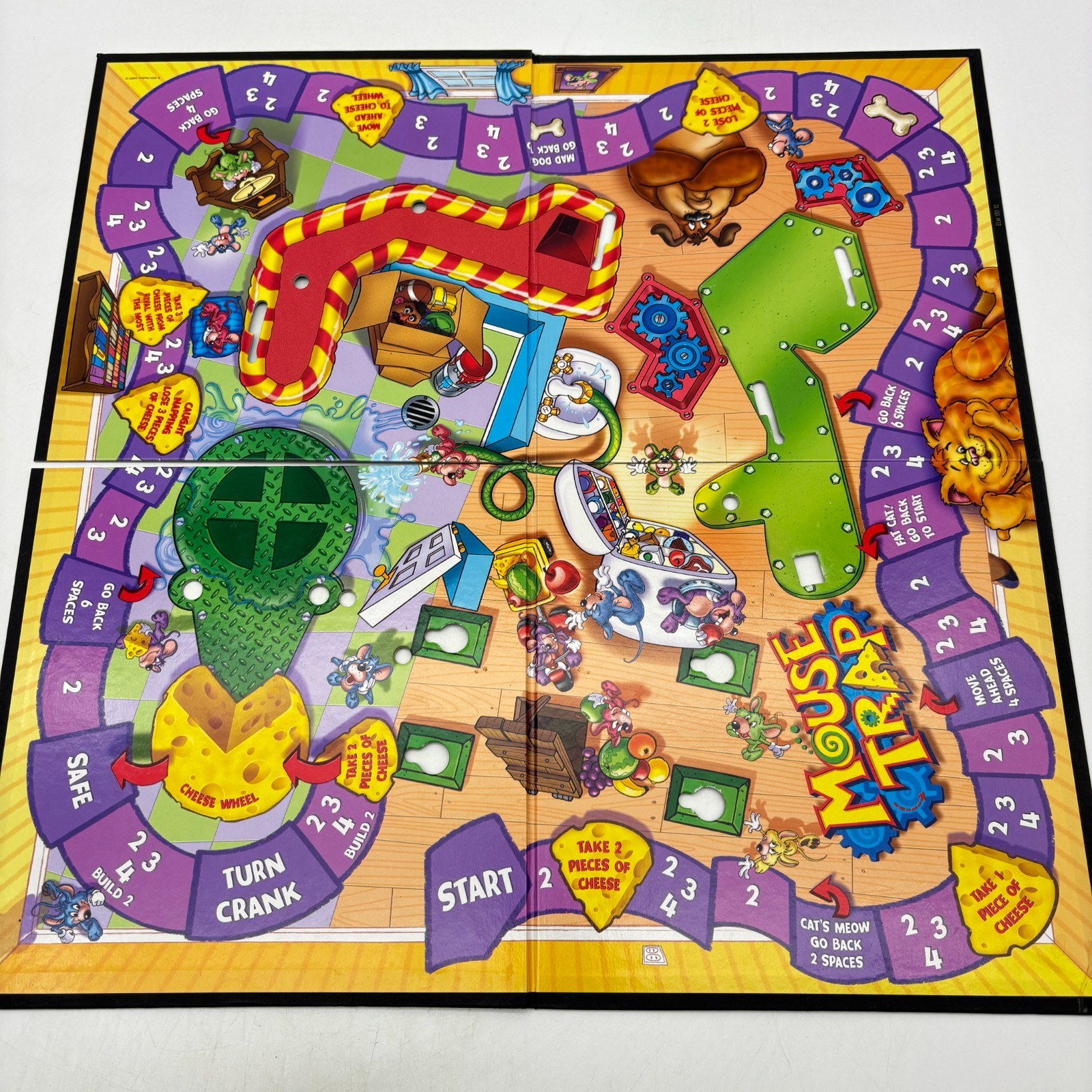 VINTAGE Mouse Trap COMPLETE Milton Bradley 2005 Classic Board Game Kids Family