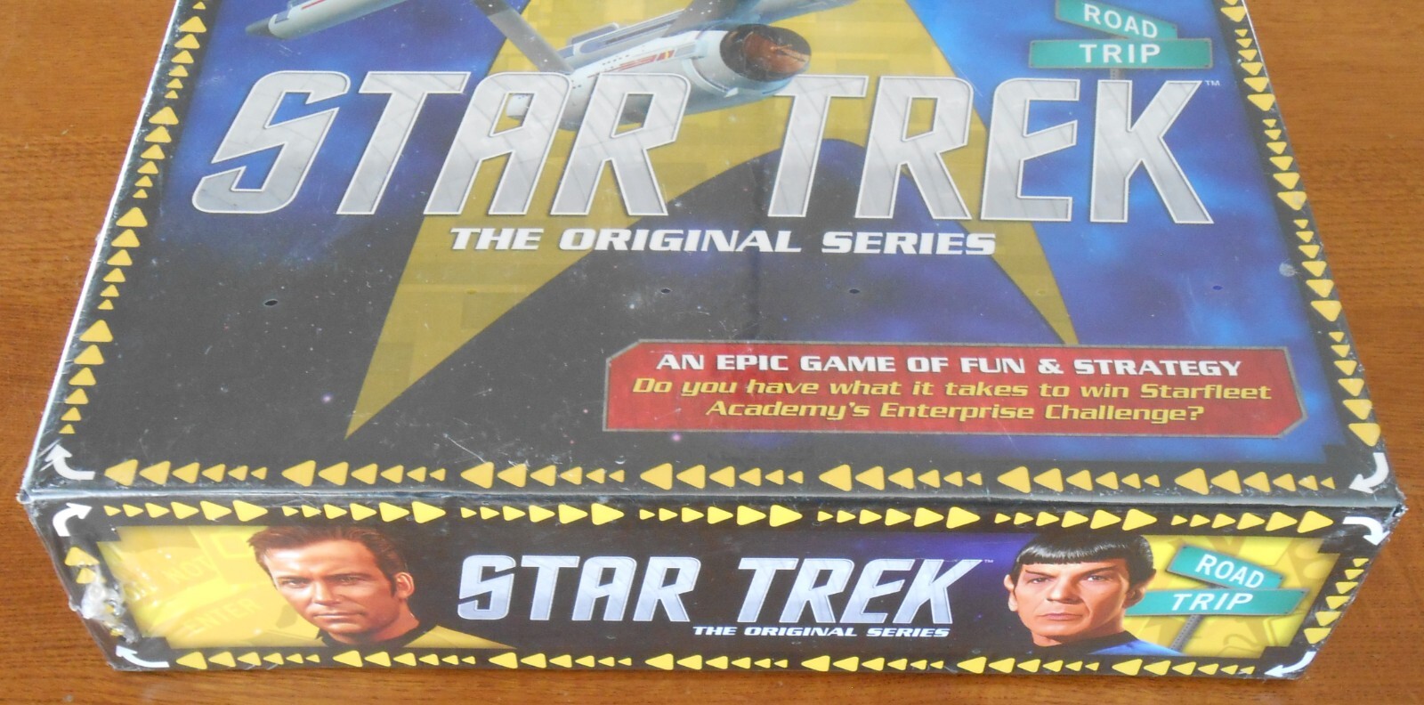STAR TREK The Original Series Road Trip Board Game (Aquarius) Sealed