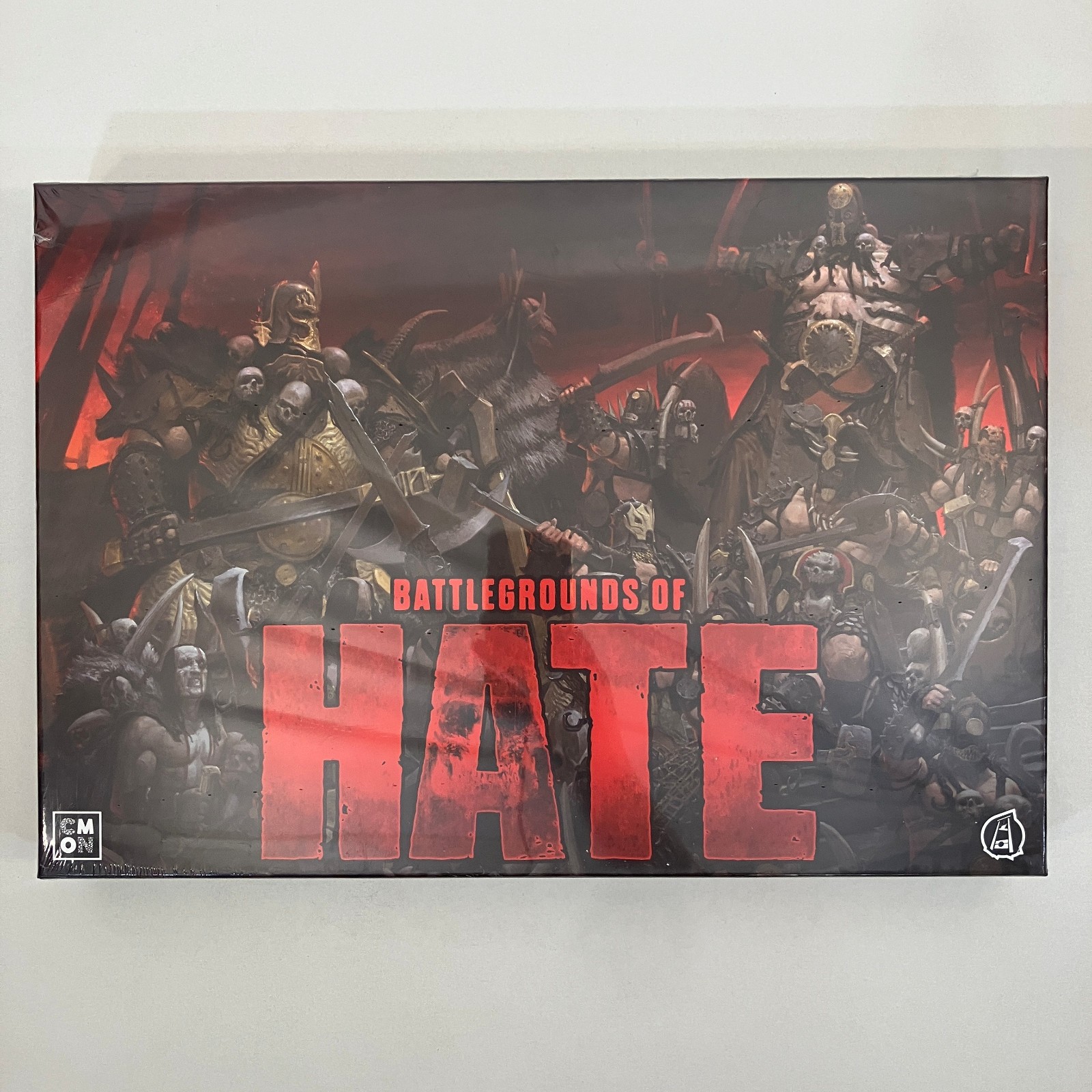 HATE Board Game Kickstarter Exclusive with Extras 2019 CMON Guillotine Games Lot