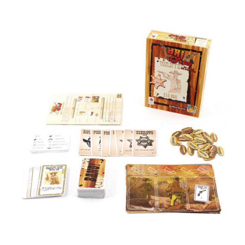 Korea Board Games BANG! Gold Rush K-Game