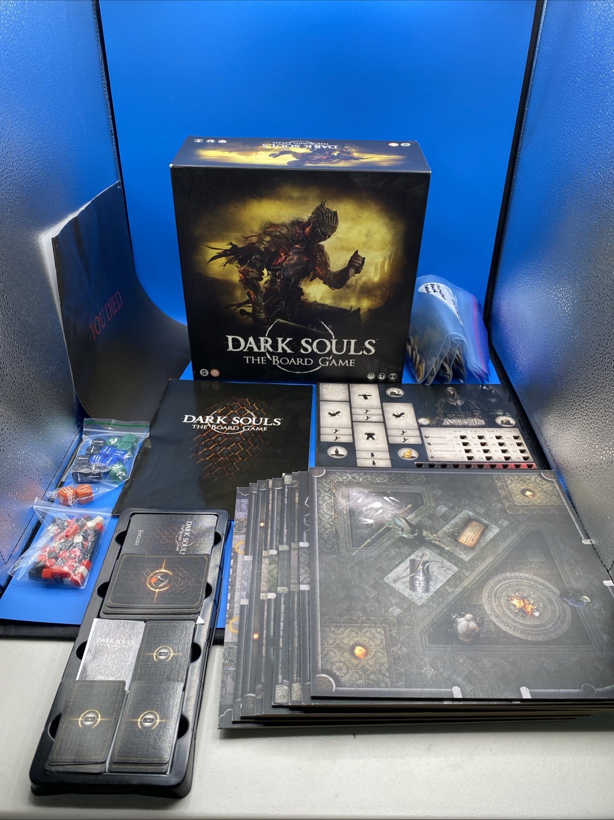 Dark Souls The Board Game Steamforged Games Used Incomplete Missing Figures