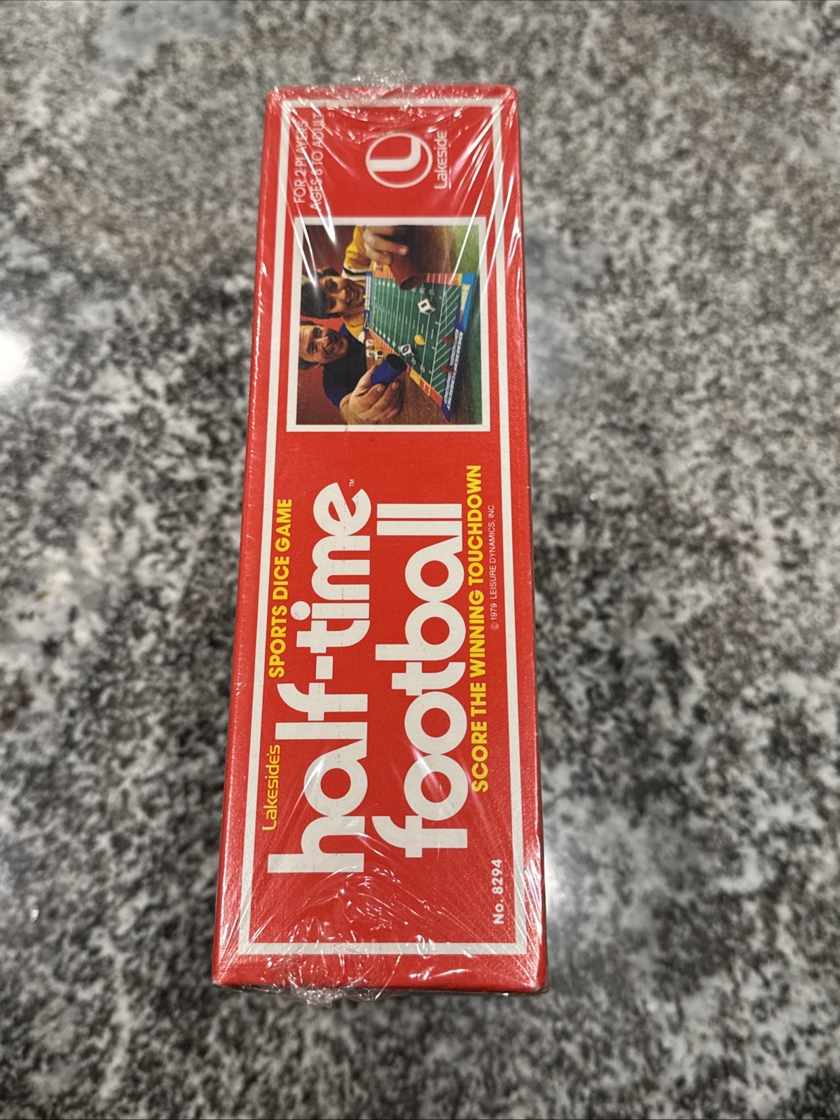 New Sealed Vintage 1979 Lakesides Half-Time Football Sports Dice Game Original