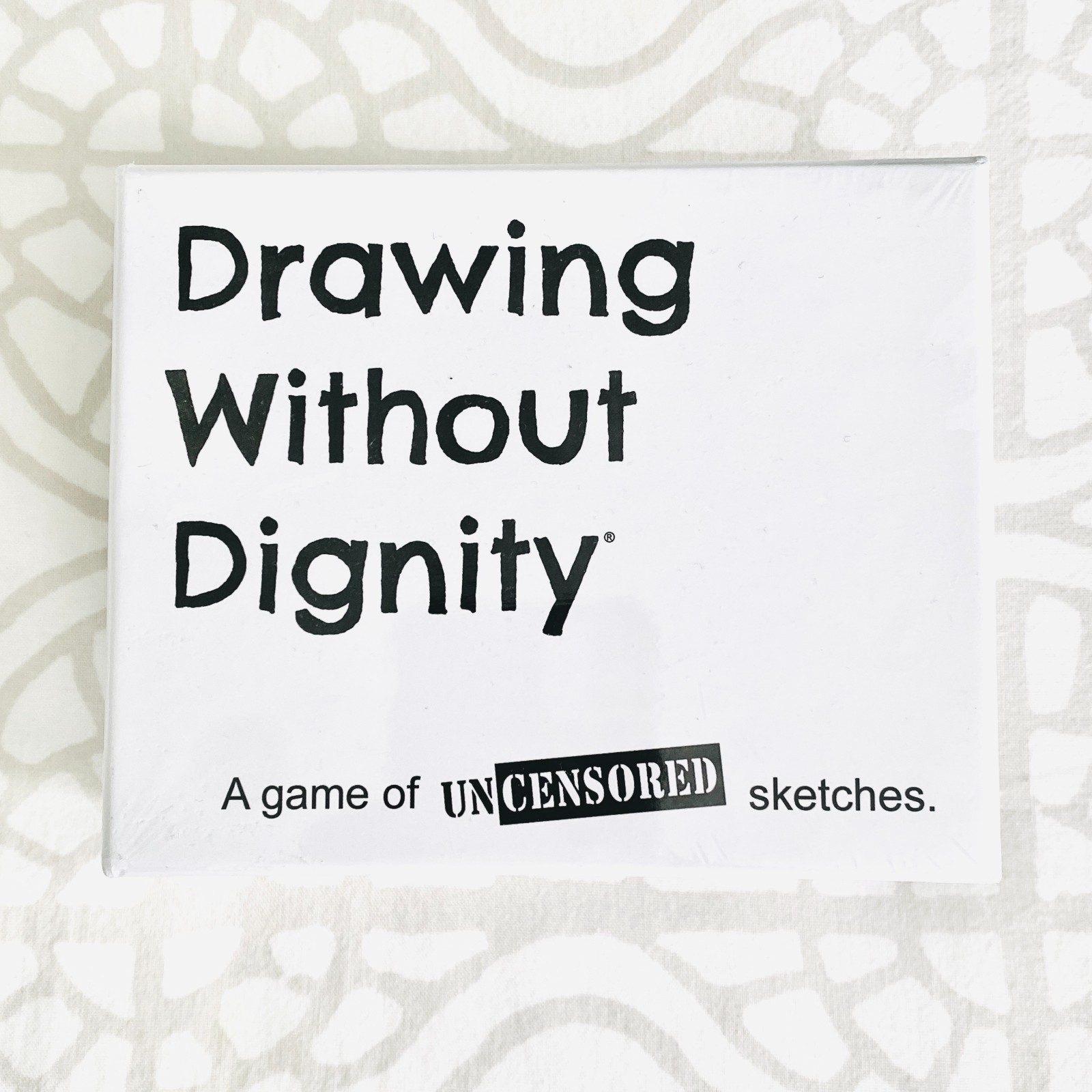 NEW / SEALED Drawing Without Dignity – Adult Party Game of Uncensored Sketches