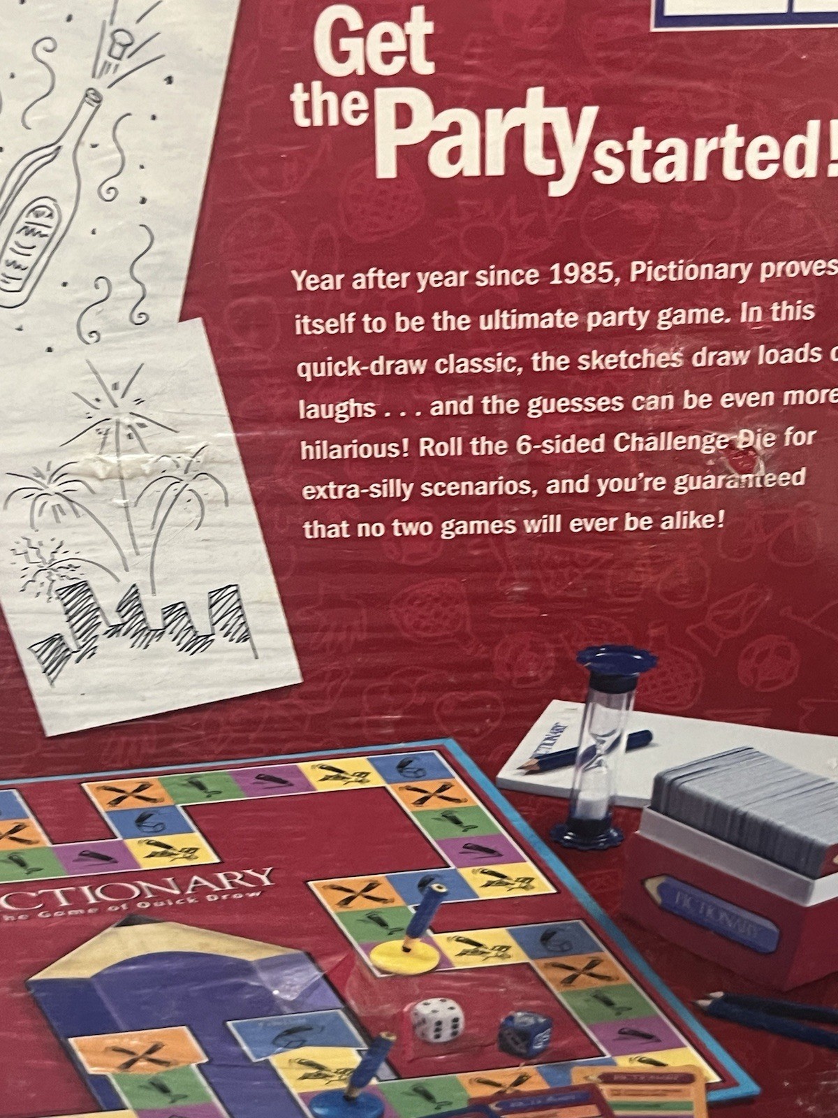 Pictionary The Game of Quick Draw 2007 Parker Brothers