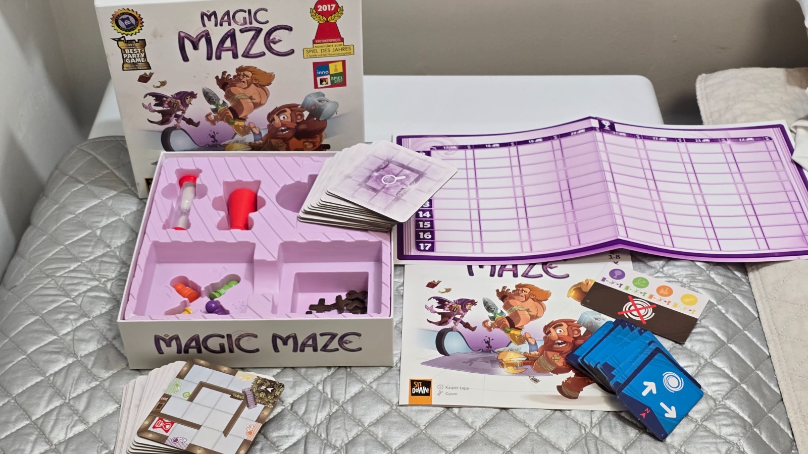 Magic Maze Board Game by Sit Down! Games 2021 – Complete