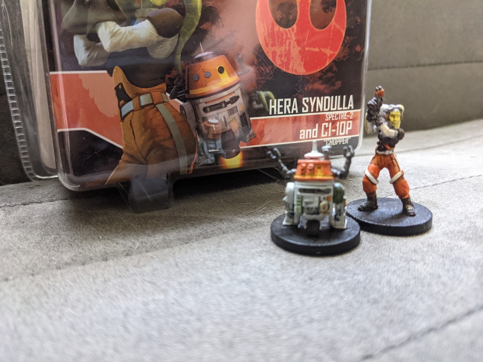 Hera Syndulla and C1-10P Ally Pack Star Wars Imperial Assault FFG NIB