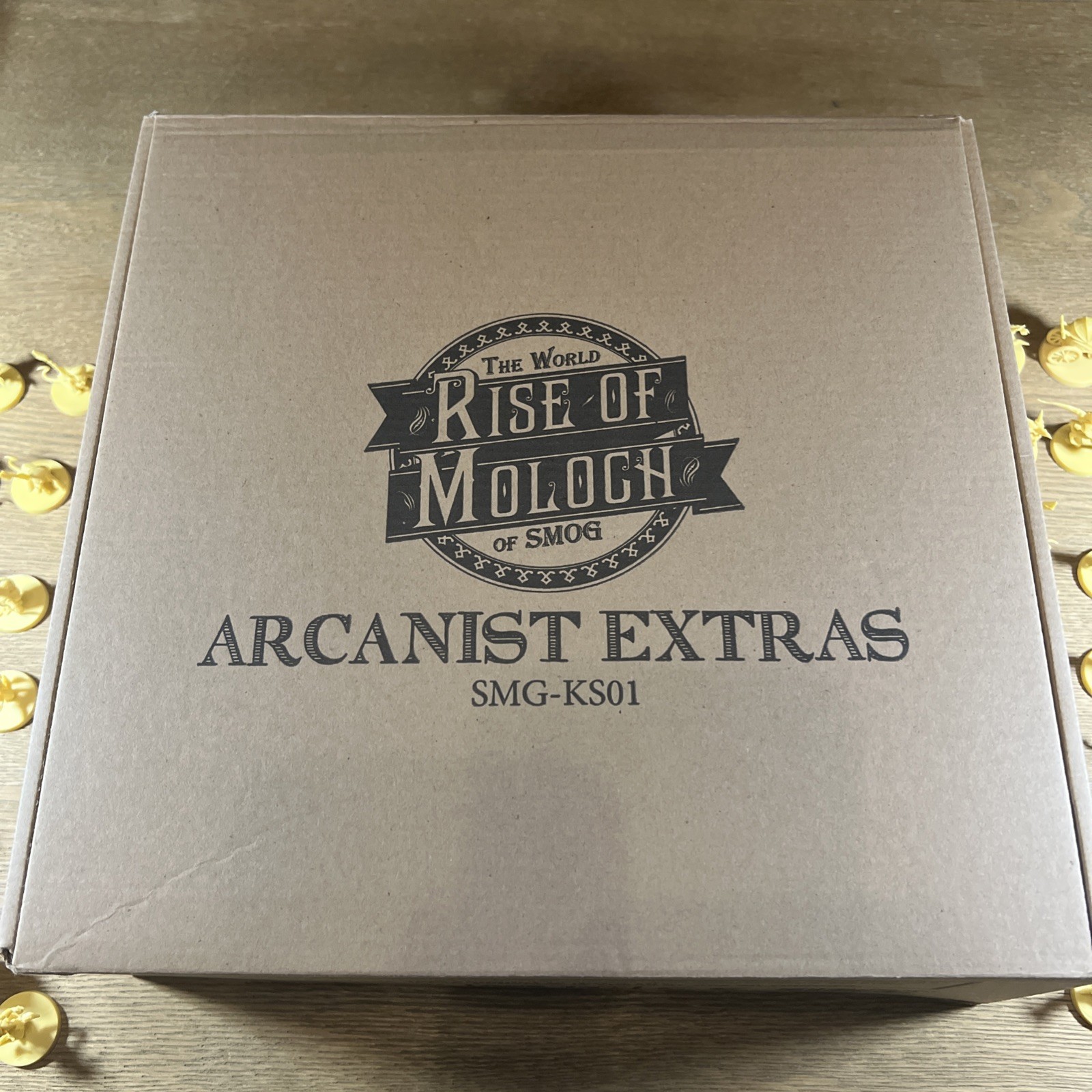 CMON The World of SMOG: Rise of Moloch – Huge KS Lot; great condition, extras