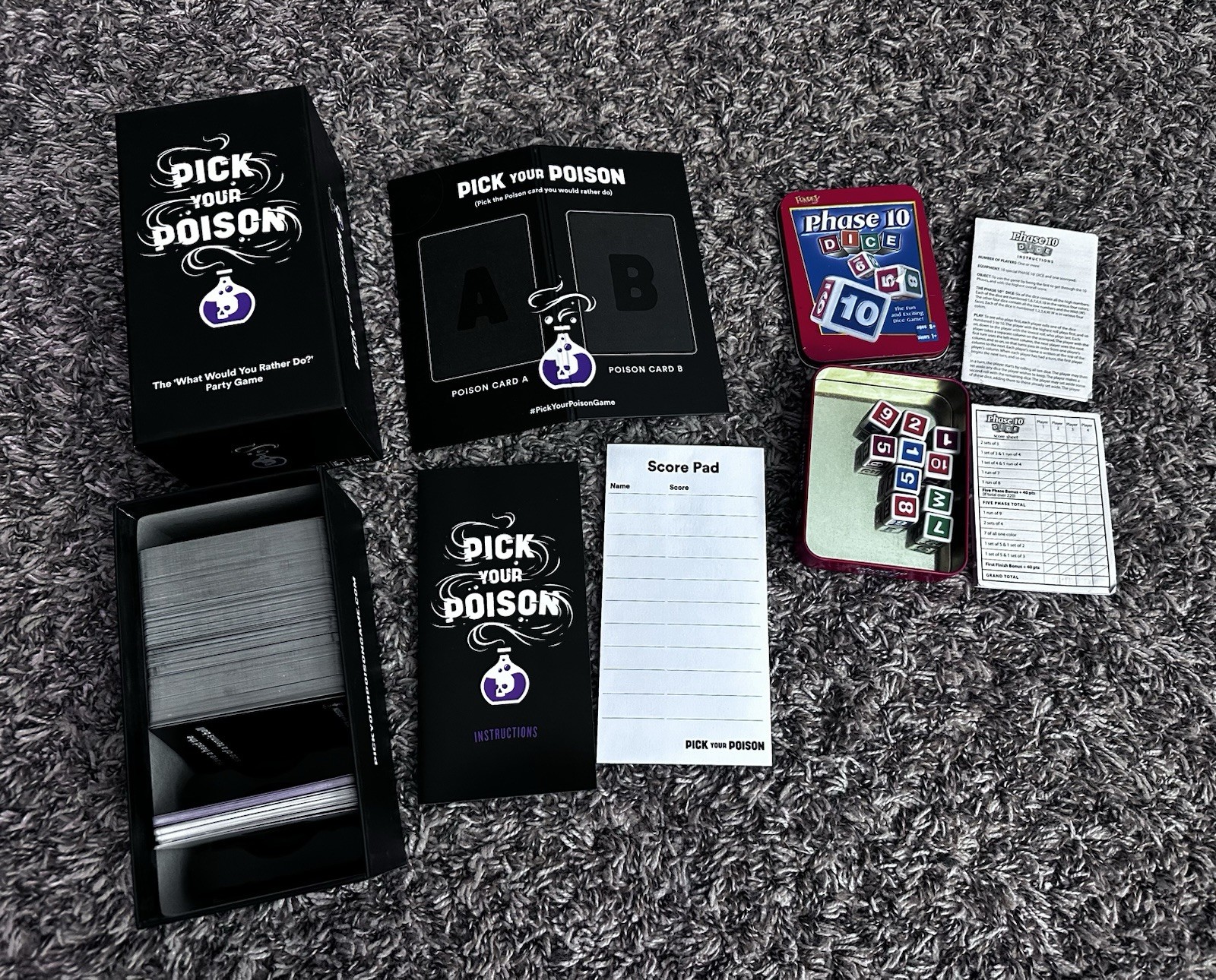 12 board game bundle lot: Kingswood, Gorilla Marketing, Photograph, …