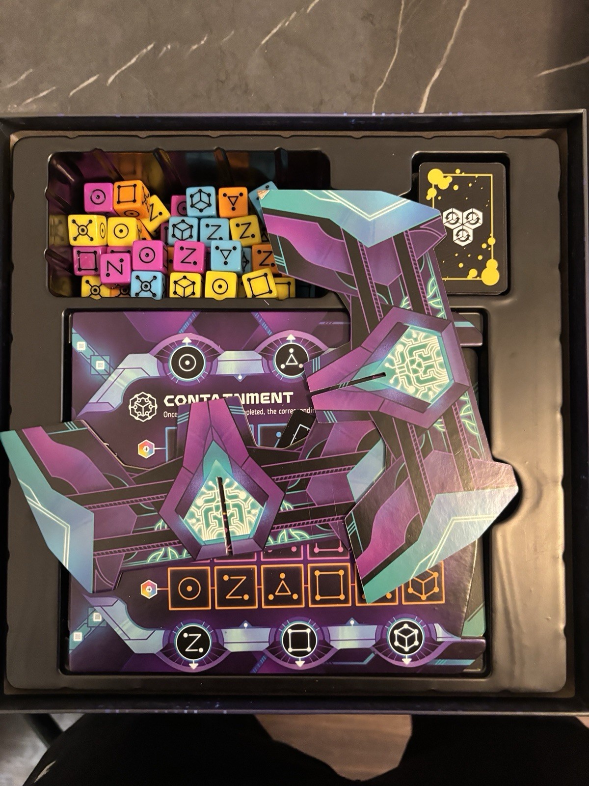 Tesseract | Cooperative Dice Manipulation Game | Board Game | Smirk & Dagger NEW