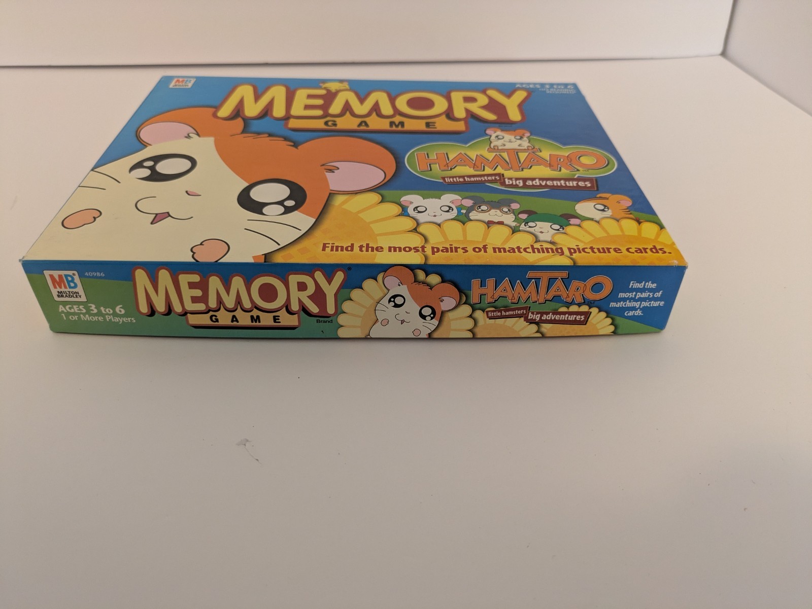Hamtaro Memory Game COMPLETE Milton Bradley MB Hasbro 72 Cards 2002 Anime
