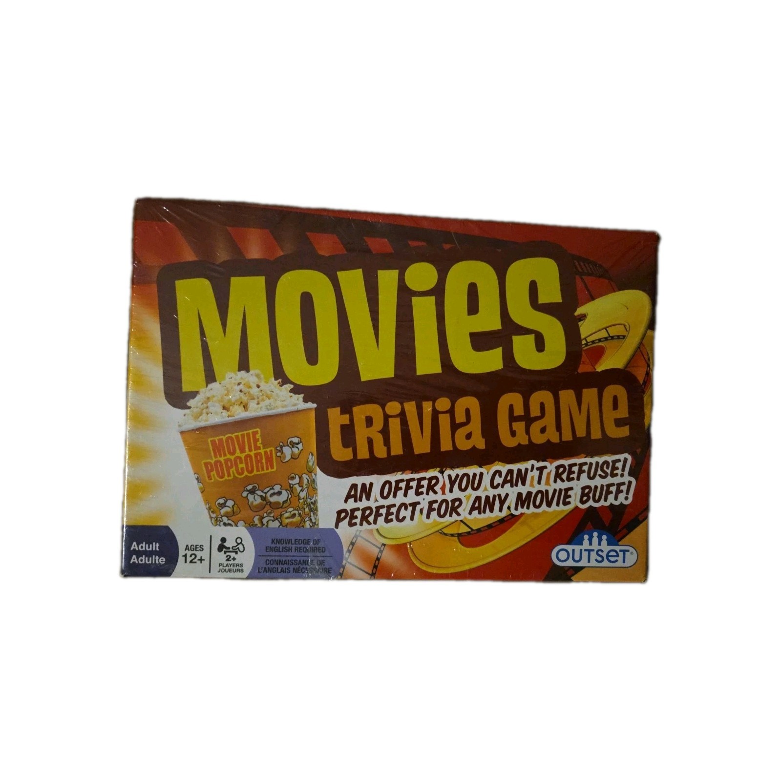 Movies Trivia Game by Outset – New Sealed – 12+