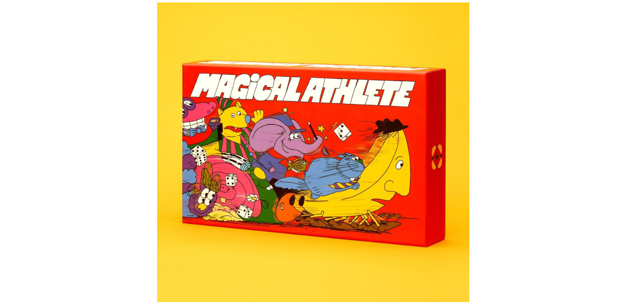 Magical Athlete Board Game – A Party Game of Pure Racing Chaos USA FREE SHIPPING
