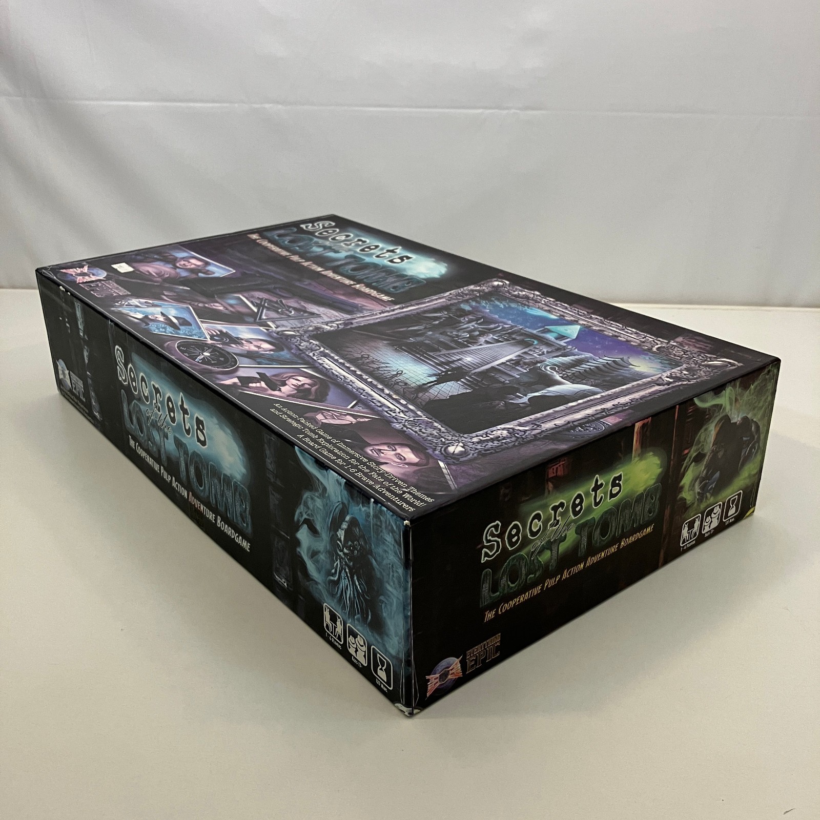Everything Epic Secrets of The Lost Tomb 2015 Board Game EOP Edition 1st Print