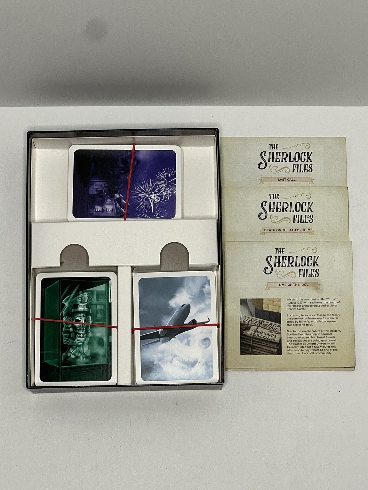 The Sherlock Files: Elementary Entries Card Game Indie Boards & Cards