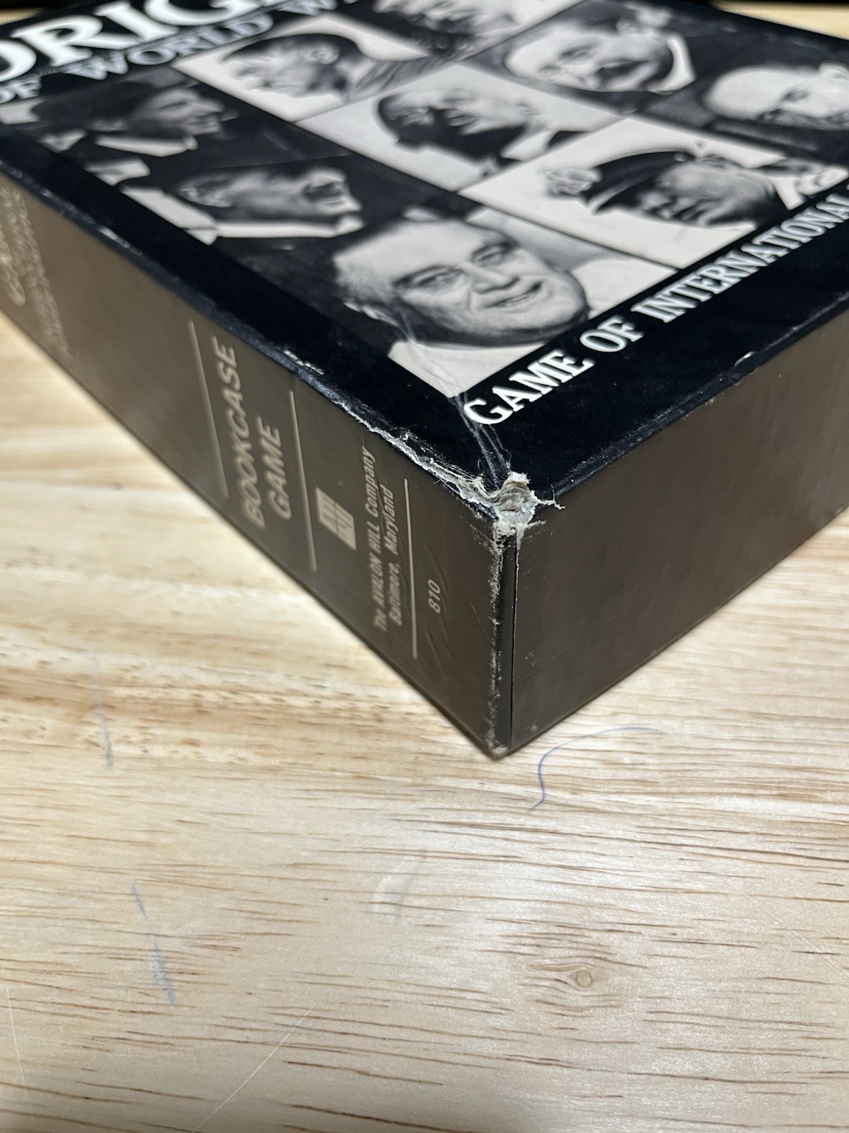 Origins Of World War II 2 Board Game. Unpunched/complete. Avalon Hill Board Game
