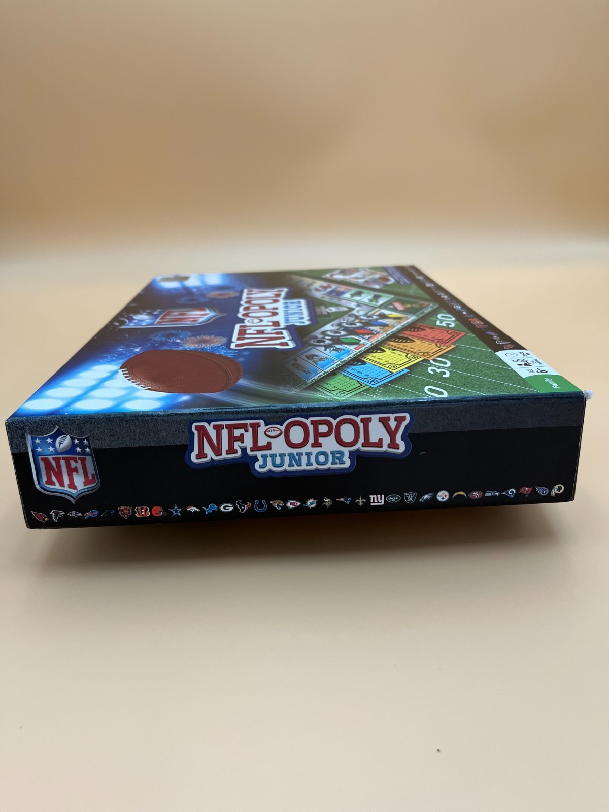 NFL-OPOLY Junior Game Collectors Edition Set, MasterPieces Inc., New & Sealed