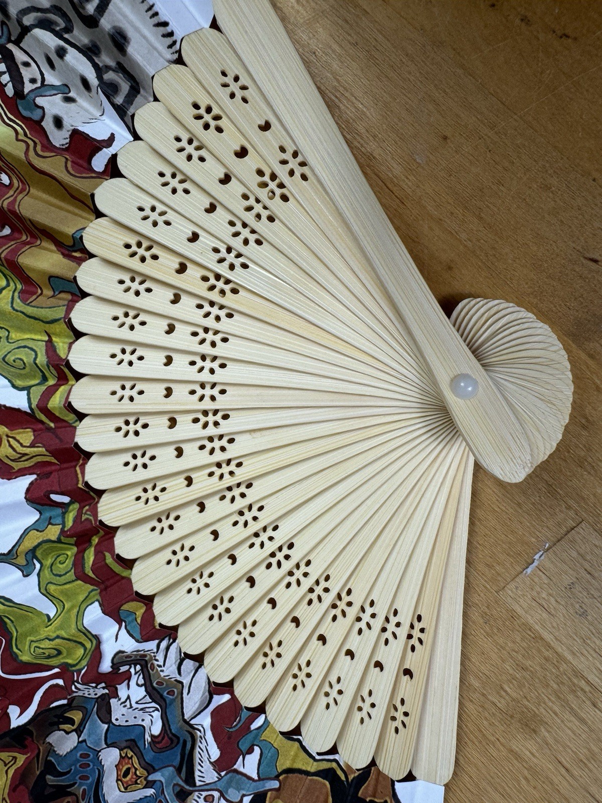 King Of Tokyo Promotional Japanese Style Paper Fan Heidelbär Games Gen Con 2025