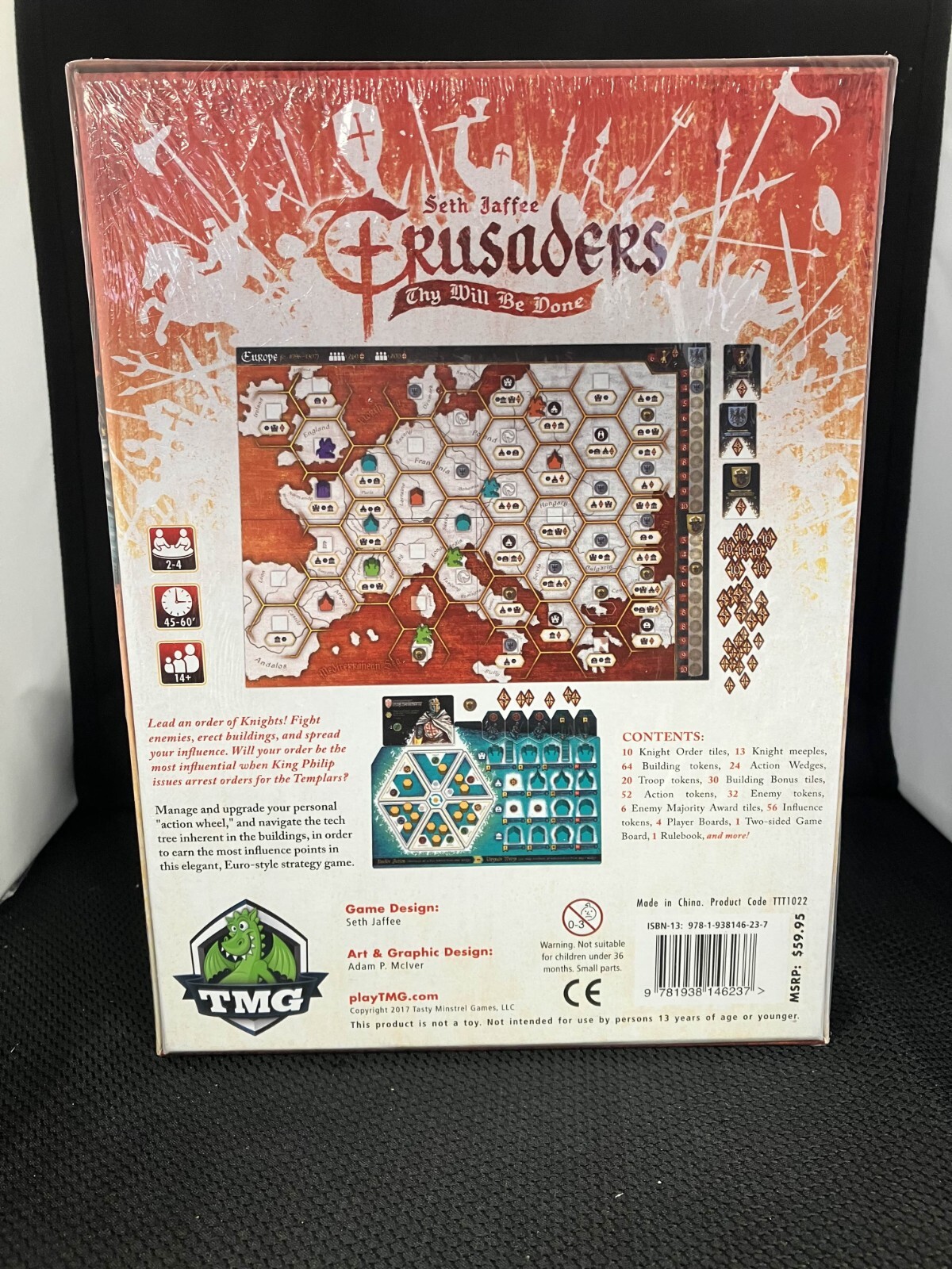 Tasty Minstrel Games Crusaders: Thy Will Be Done