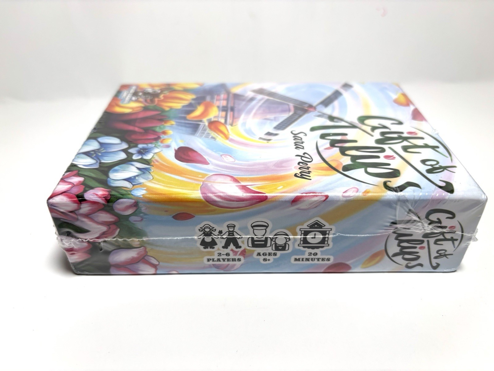 Gift of Tulips 2nd Edition Board Game Sara Perry Weird Giraffe Games New Sealed