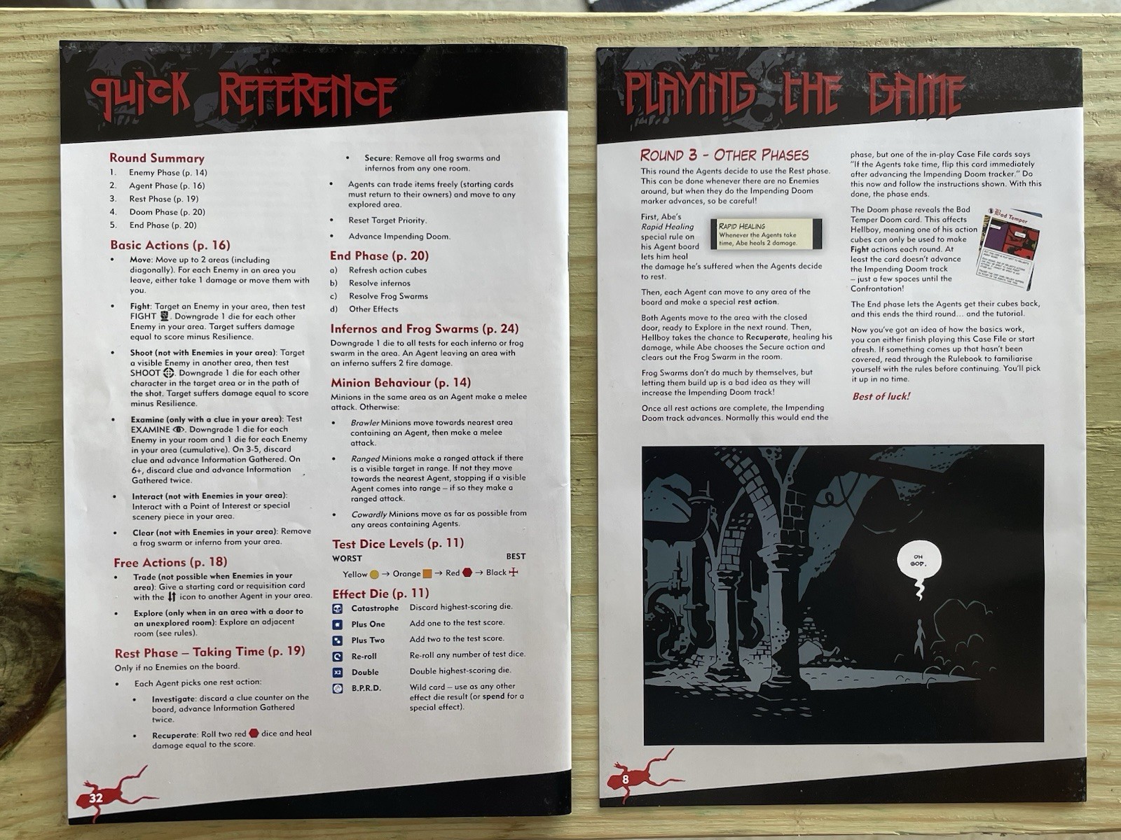 Mantic Games Hellboy The Board Game Kickstarter Exclusive