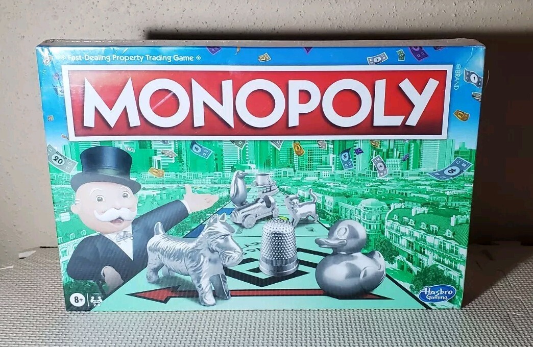New Factory Sealed Original Genuine Hasbro Monopoly Classic Game Edition