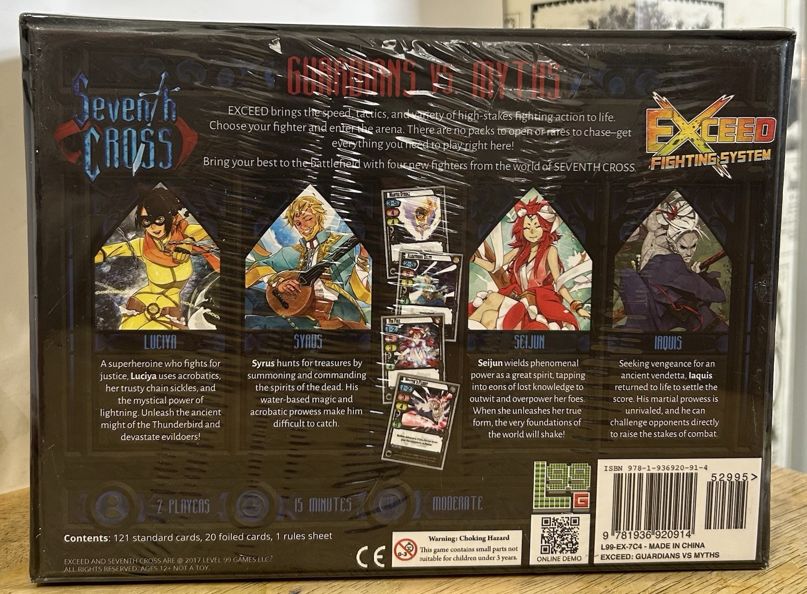 Exceed: Seventh Cross Guardians vs Myths Box Card Game 2018 Level 99 New Sealed