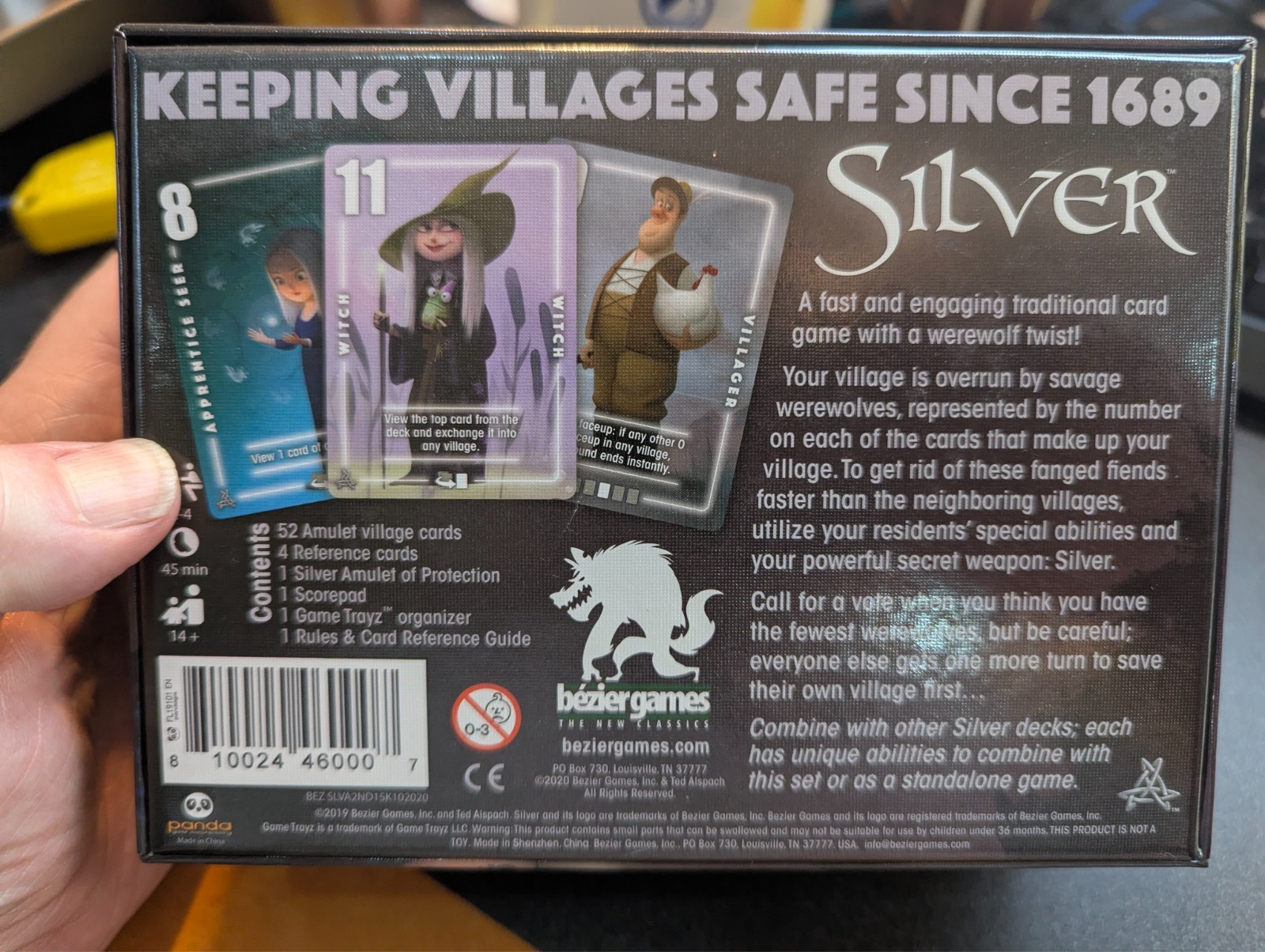 SILVER Card Game 100% COMPLETE 2019 AWARD WINNER