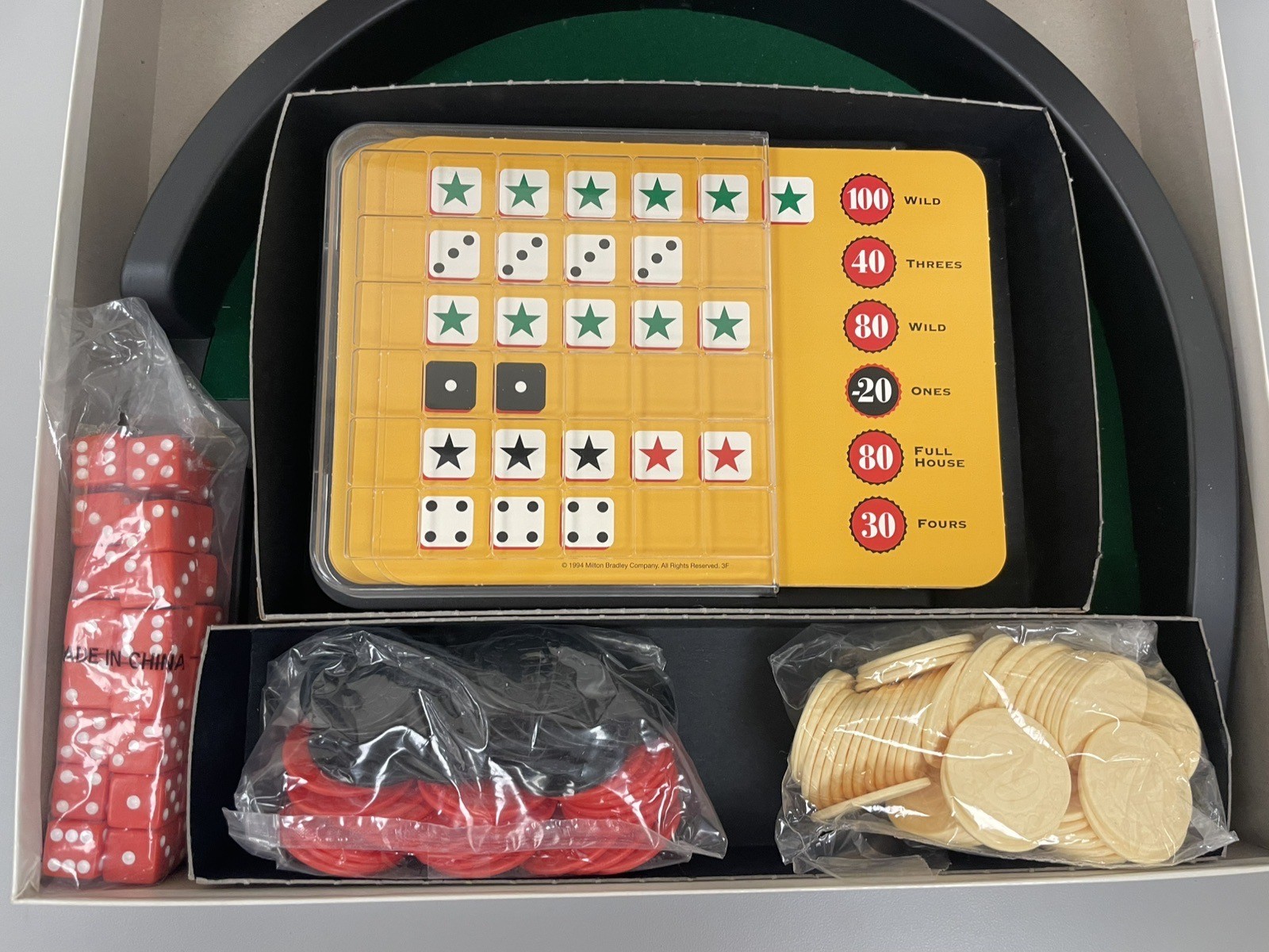 RARE Sharp Shooters Dice Game CONTENTS ARE 100% Complete & MINT!