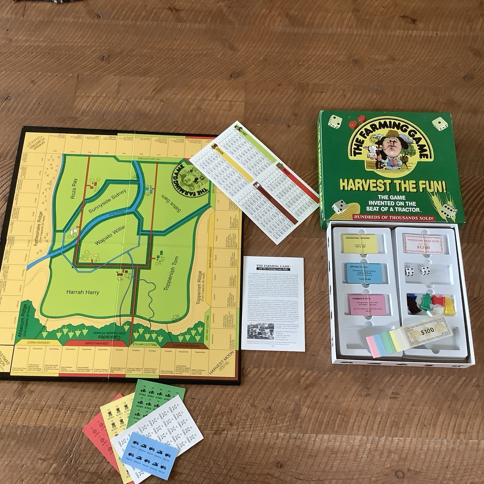 The Farming Game, Harvest the Fun! Complete Excellent Condition Unplayed
