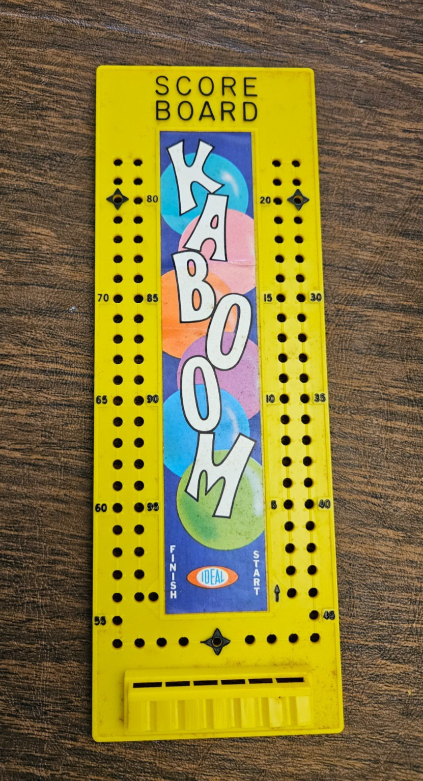 Vintage KABOOM- Balloon Busting game 1965 Ideal