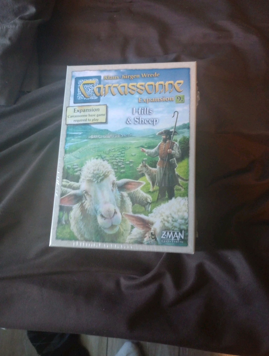 Z-Man Games Carcassonne Hills & Sheep Expansion #9 Board Game Brand New Sealed