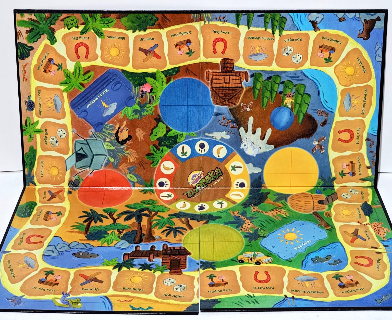 Cranium – Zooreka – The Race to Build Your Ultimate Zoo – Board Game – Complete