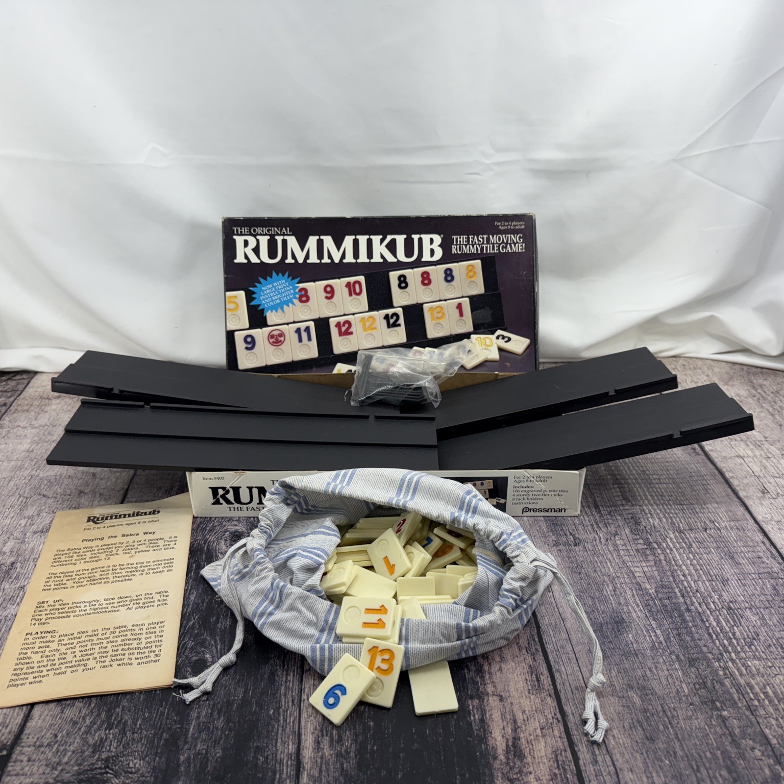 1990 Rummikub Classic Edition – The Original Rummy Tile Game for Ages 8 & Up