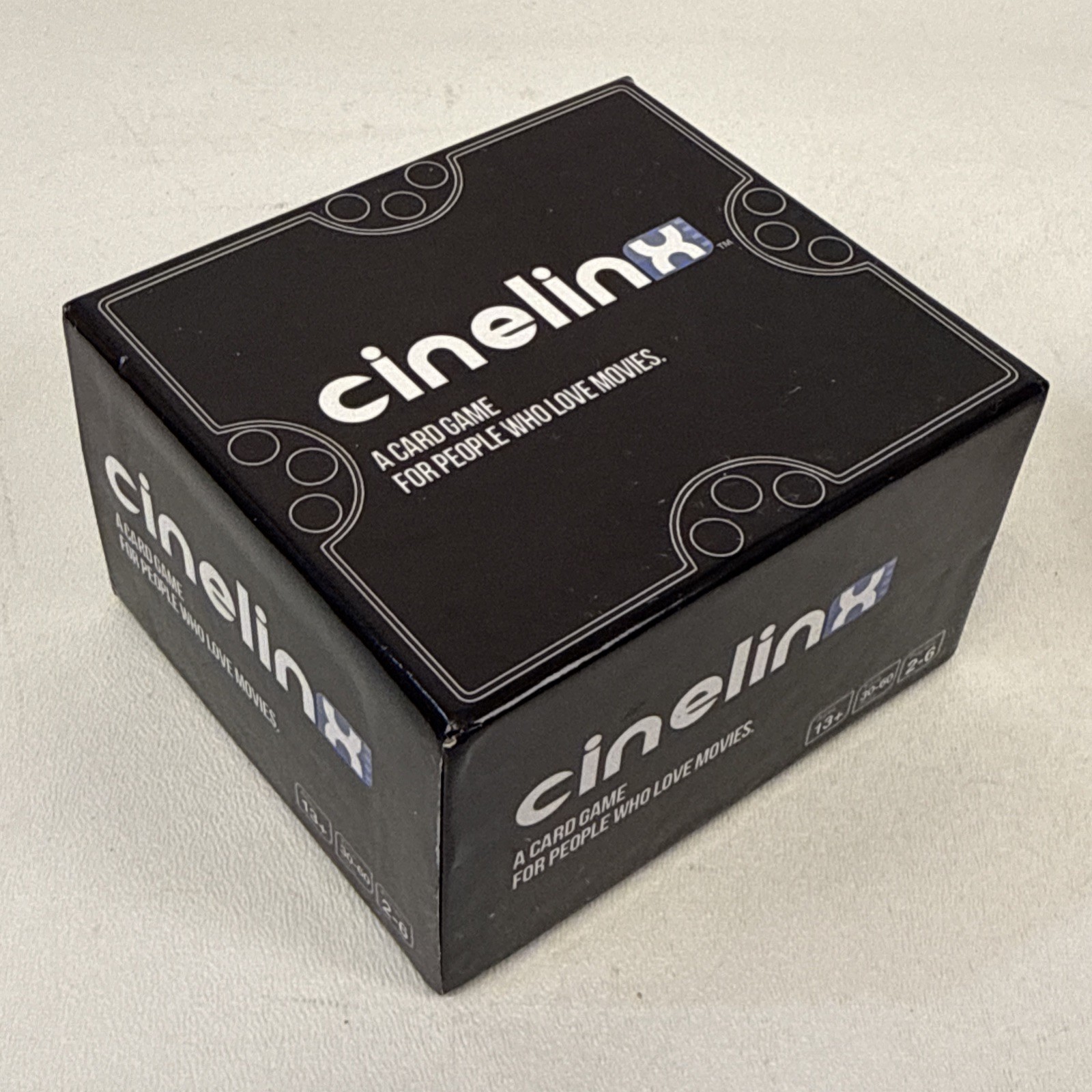 Cinelinx Card Game for People Who Love Movies Trivia 2014 Media