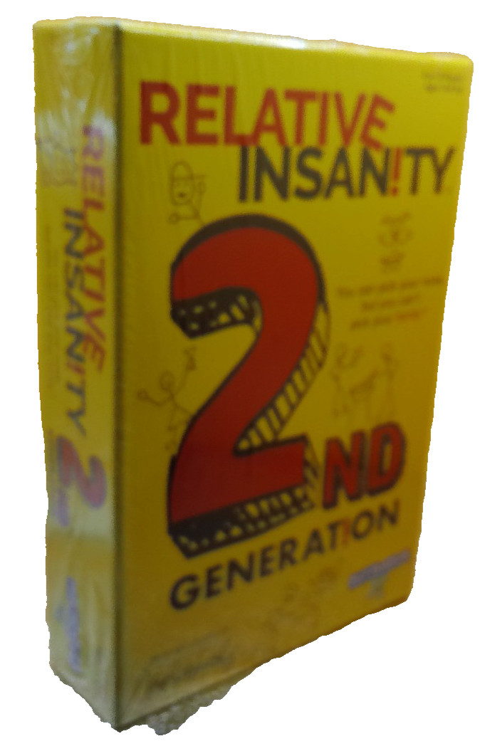 Relative Insanity 2nd generation NOS sealed game PlayMonster Jeff Foxworthy 2022