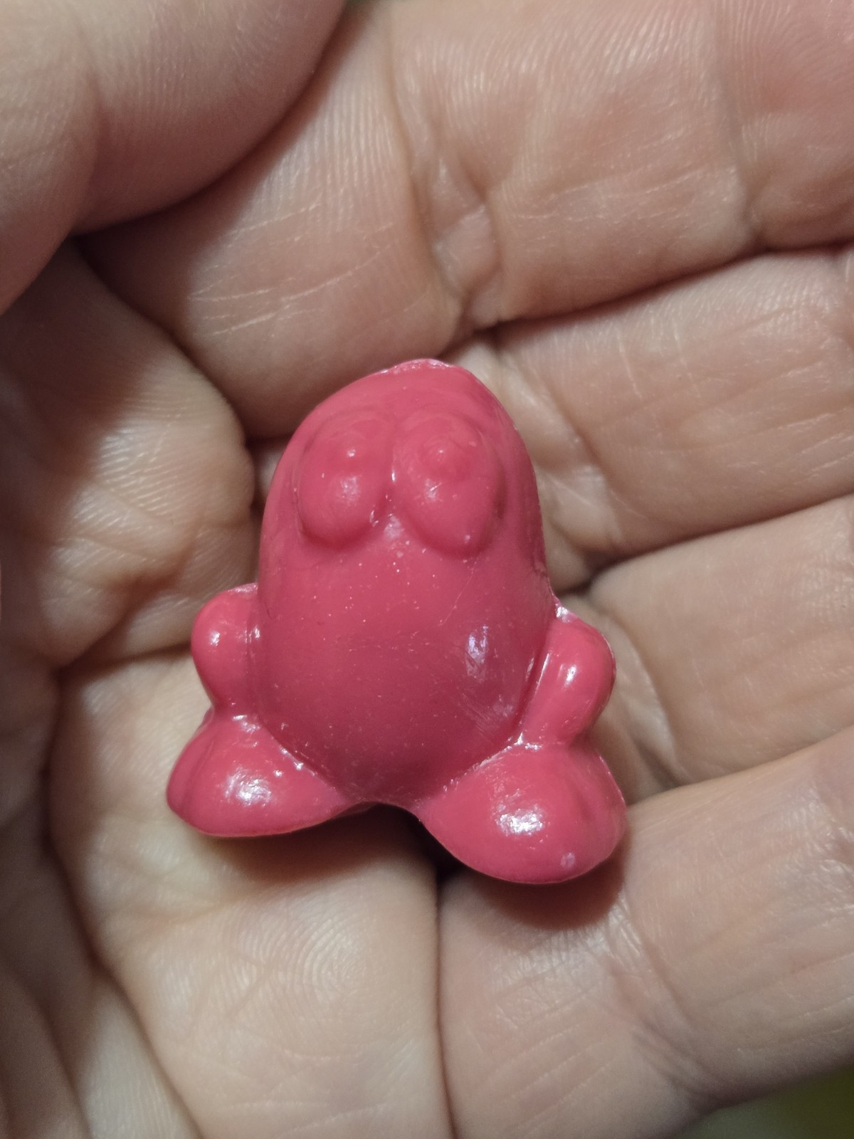 Deep Pink Magenta #3 Eggy Original Crazy Bones Gogos Crazybones 90s