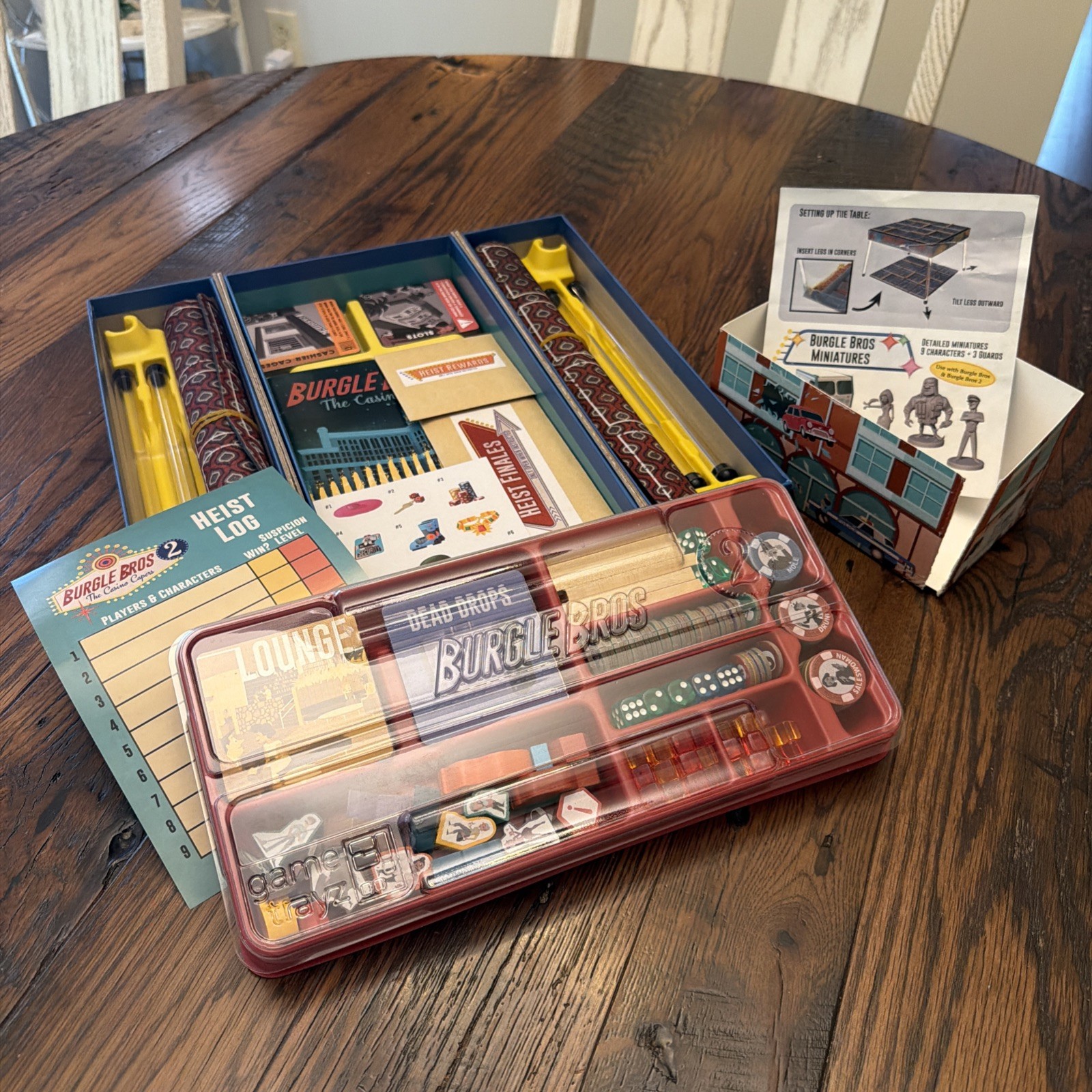 Burgle Bros 2: The Casino Capers board game – 100% complete