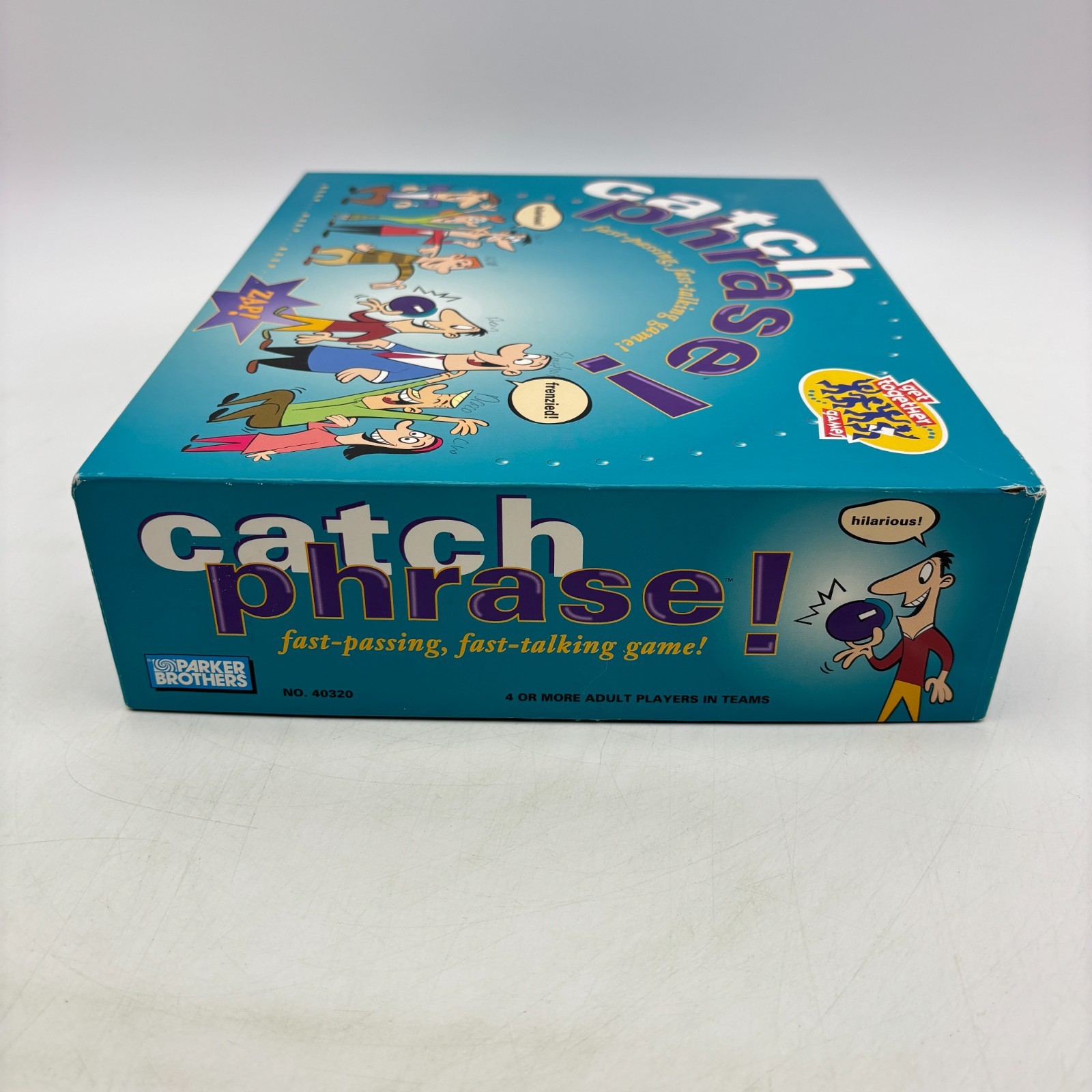 VINTAGE Catch Phrase Game COMPLETE WORKS Parker Brothers 1994 90s Words