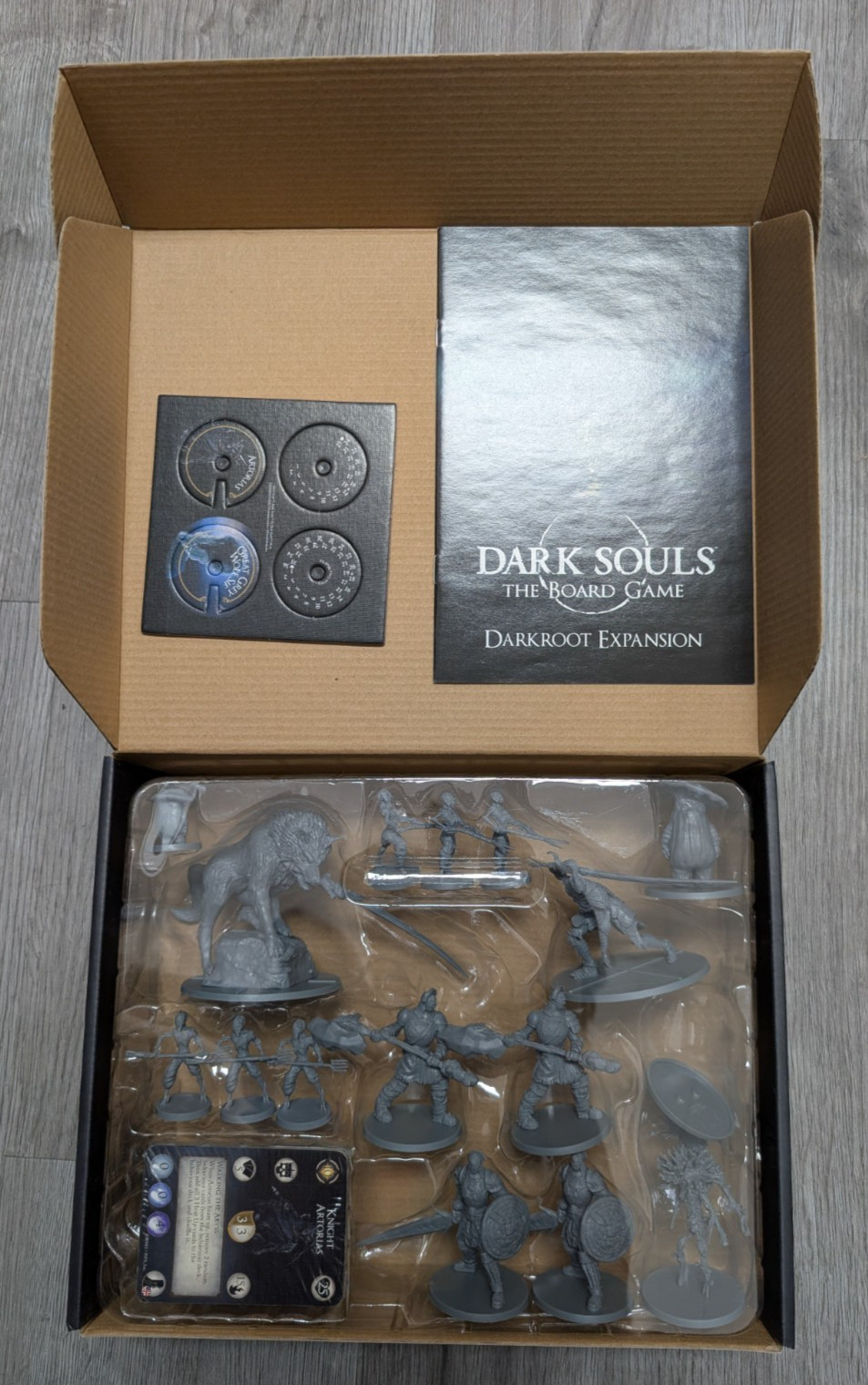 Dark Souls The Board Game Darkroot Expansion Miniature Figures Open Box New