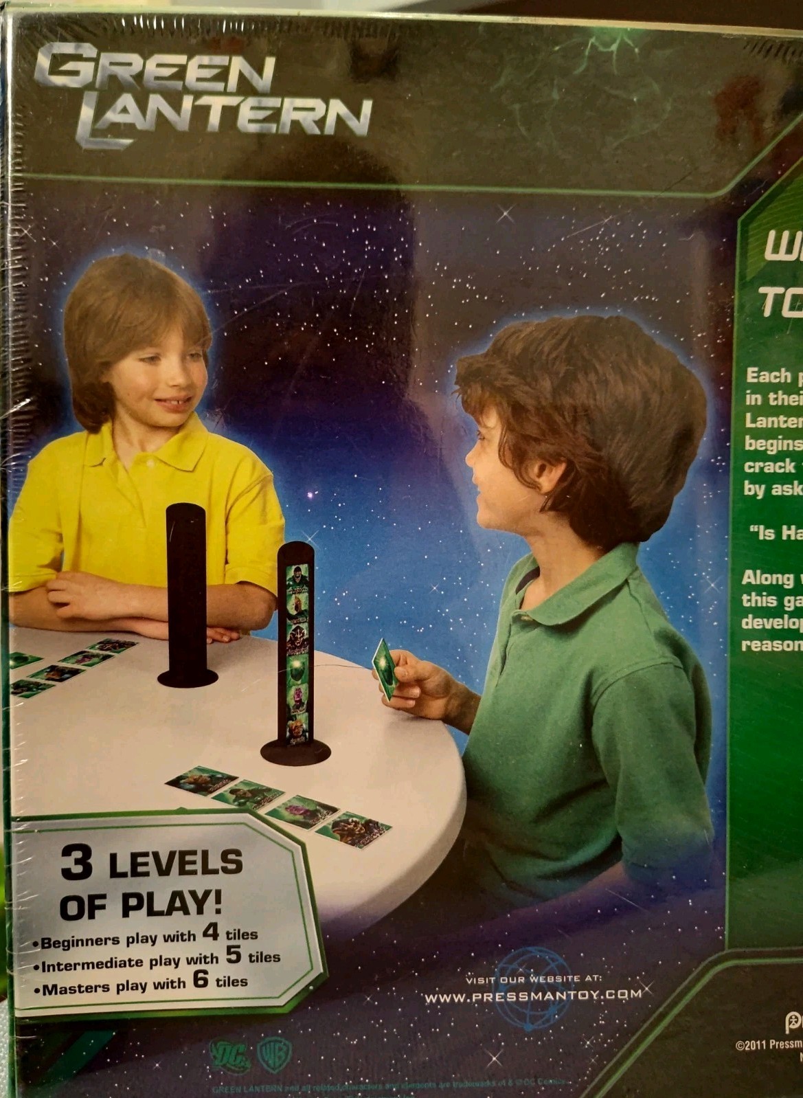 DC Comics Green Lantern ‘Who’s In The Tower?’ Game Toys Board Games