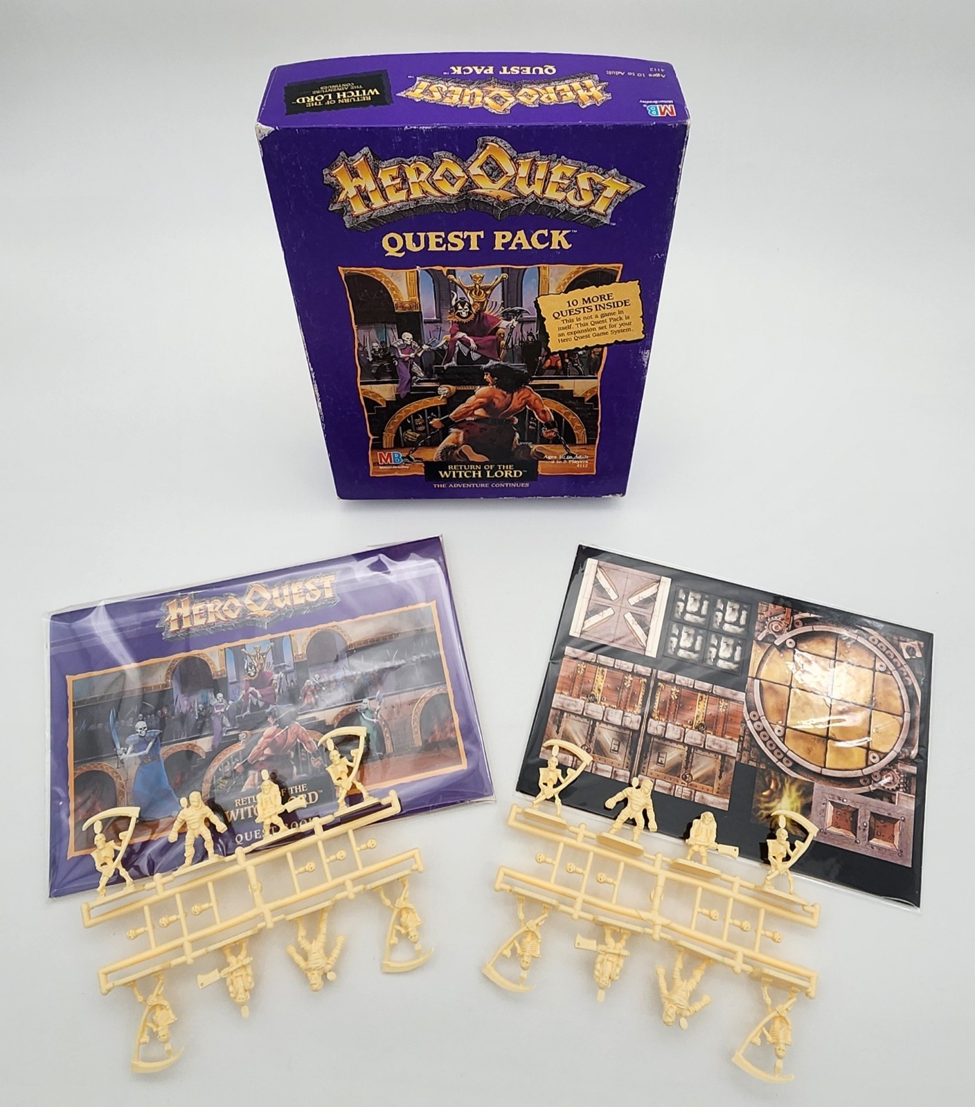 1991 Hero Quest – Return of the Witch Lord – Quest Pack – COMPLETE