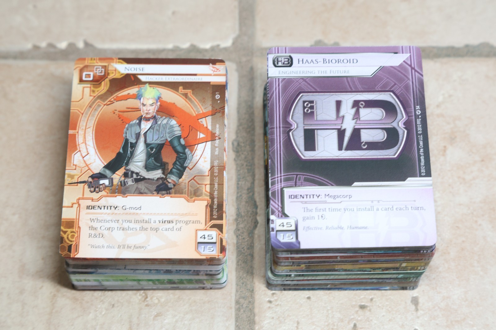 Android Netrunner – Original Core Set – All Cards, Great Shape!
