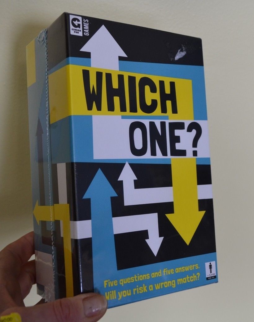 Ginger Fox Games Which One? Board Game 5 Questions 5 Answers You Match