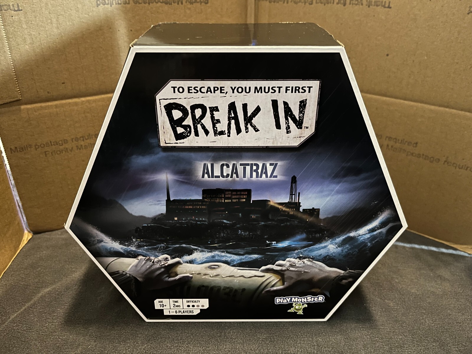 Alcatraz – Break In – Board Game – Brand New & Sealed – Play Monster