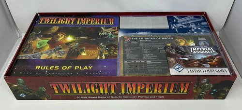 Twilight Imperium 3rd Edition – 3 To 6 Players – Ages 14+ [USED – OPEN BOX]