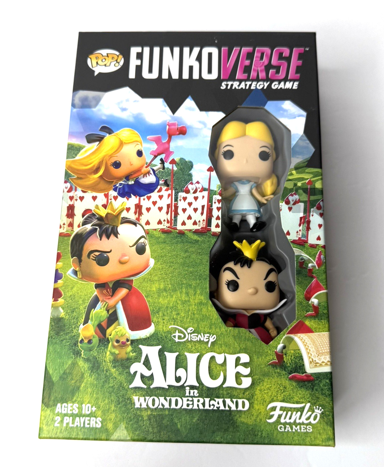 Pop! Funkoverse Strategy Game Disney Alice In Wonderland 100 Ages 10+ 2 Players