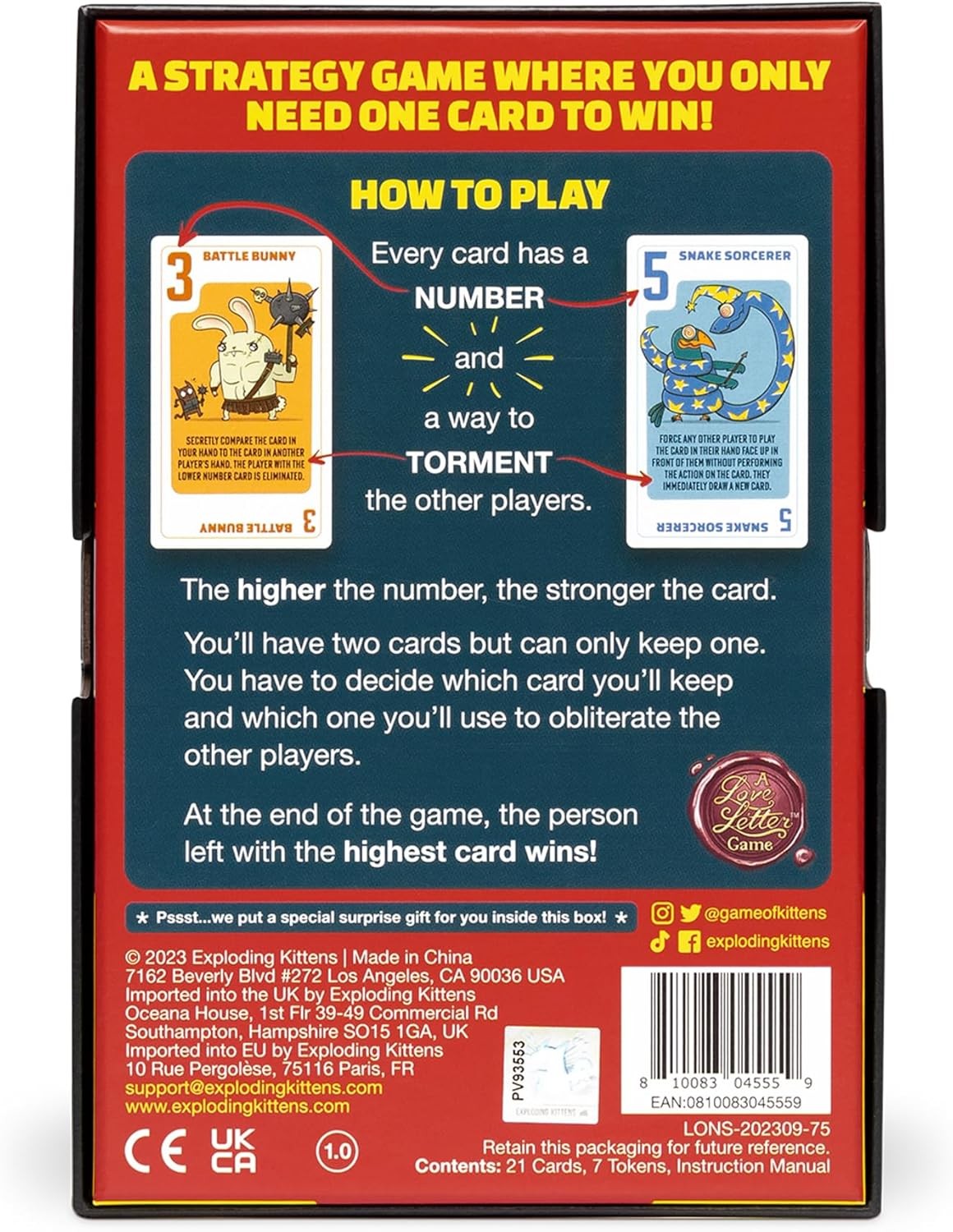 Exploding Kittens: Power Hungry Pets – Board Game