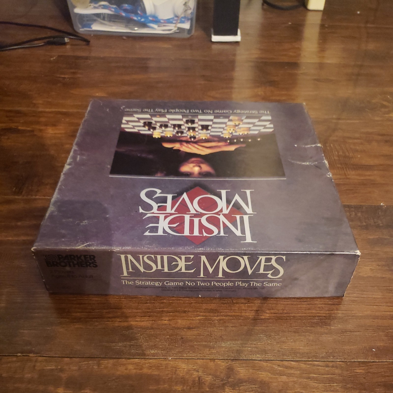 Vintage 1985 Parker Brothers Inside Moves Board Game Complete Set All Pieces